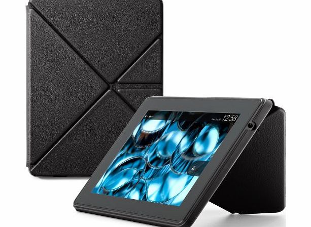 Amazon Kindle Fire HD 7`` Standing Leather Origami Case, Black [will only fit Kindle Fire HD 7`` (3rd Generation)]
